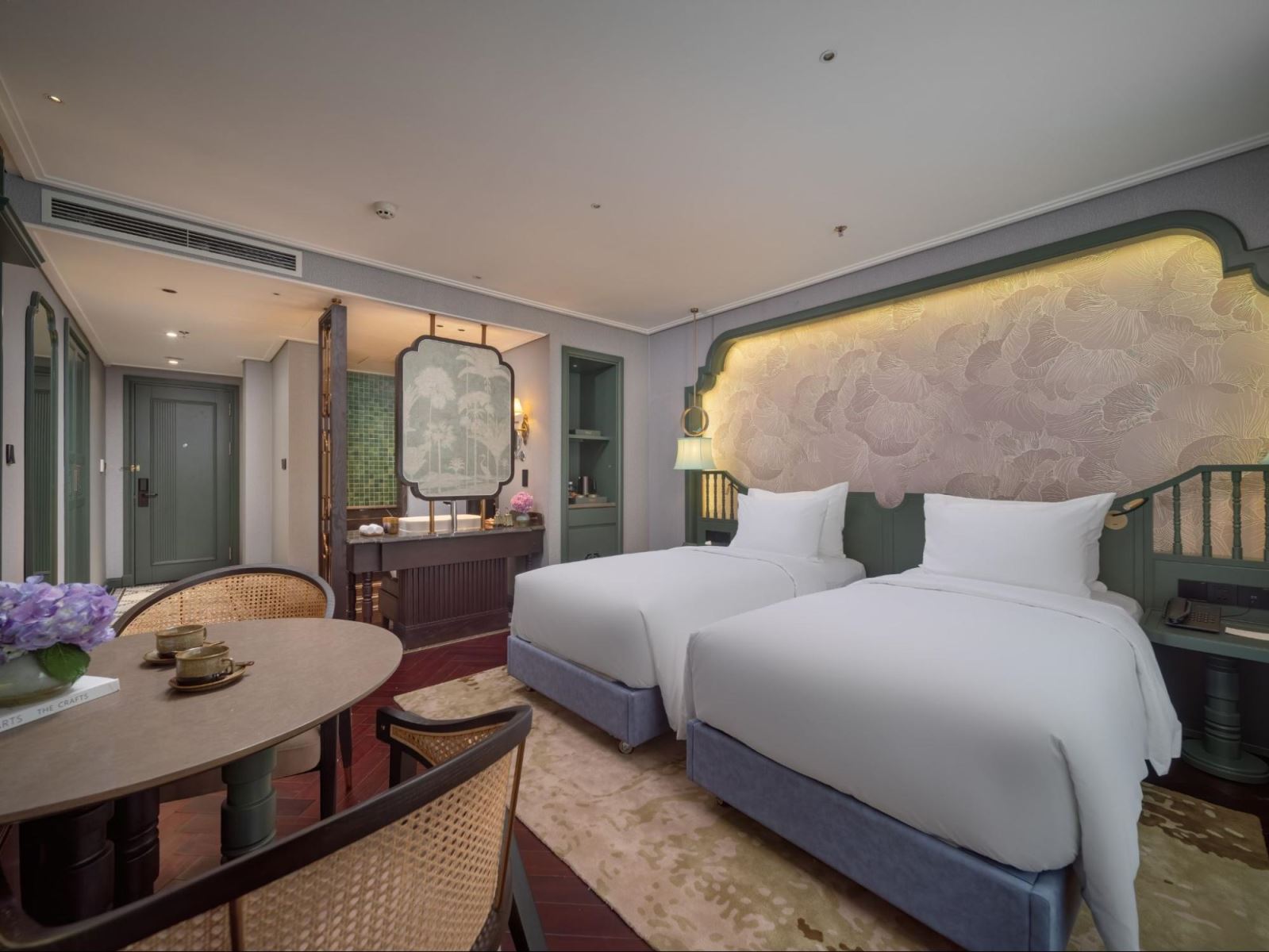 Khách sạn sở hữu hệ thống phòng ốc được thiết kế kiến trúc boutique sang trọng 