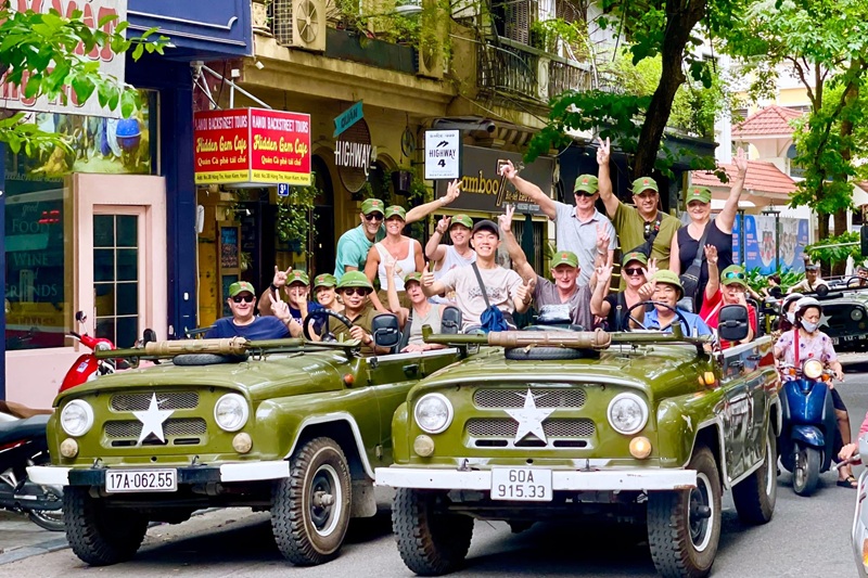 Experience a Hanoi Jeep Tour