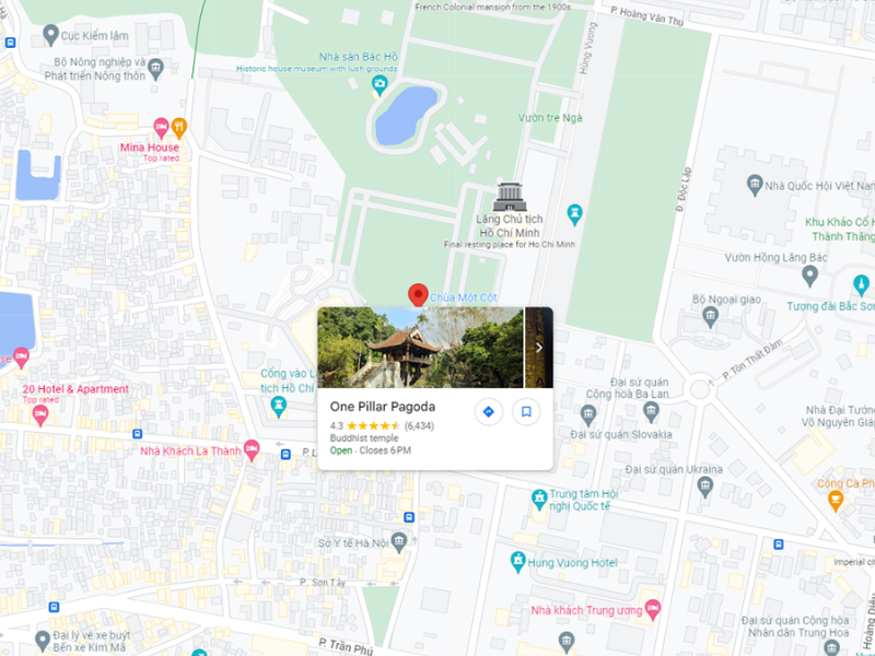 Hanoi One Pillar Pagoda Vietnam