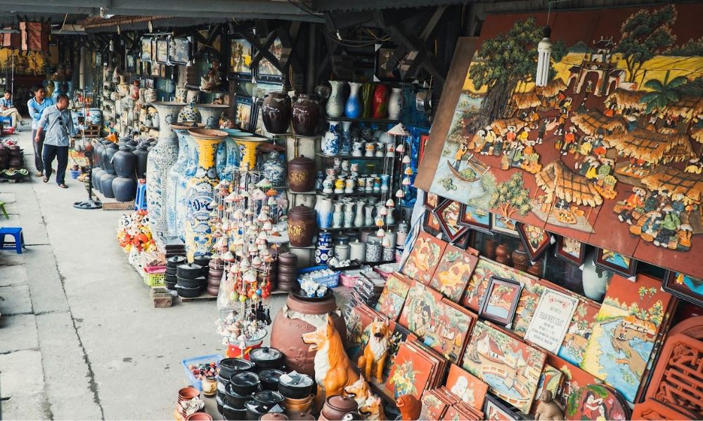 Bat Trang Pottery Village